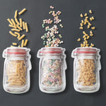 Food Storage Bag丨 20Pcs Portable Sealed Transparent bag Moisture-Proof Fresh-Keeping Bag